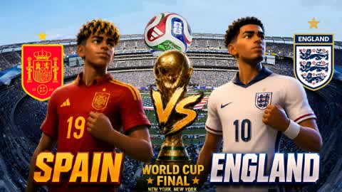 SPAIN vs ENGLAND NY FINAL WORLD CUP 2026
