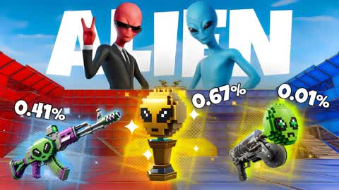 👽ALIEN RED VS BLUE CLASH 🔴🔵