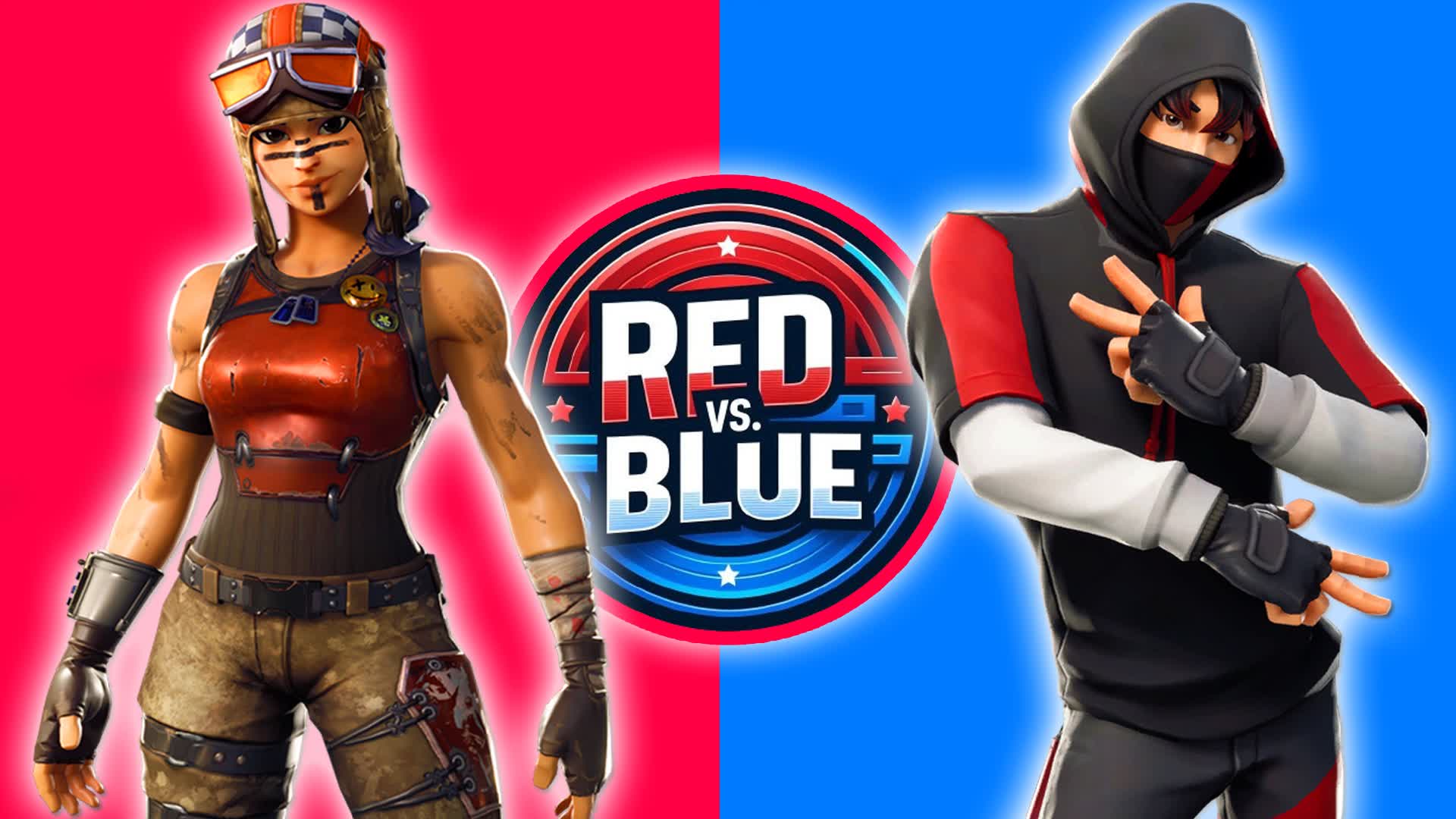 ZERO BUILD OG RED vs BLUE 🔴🔵