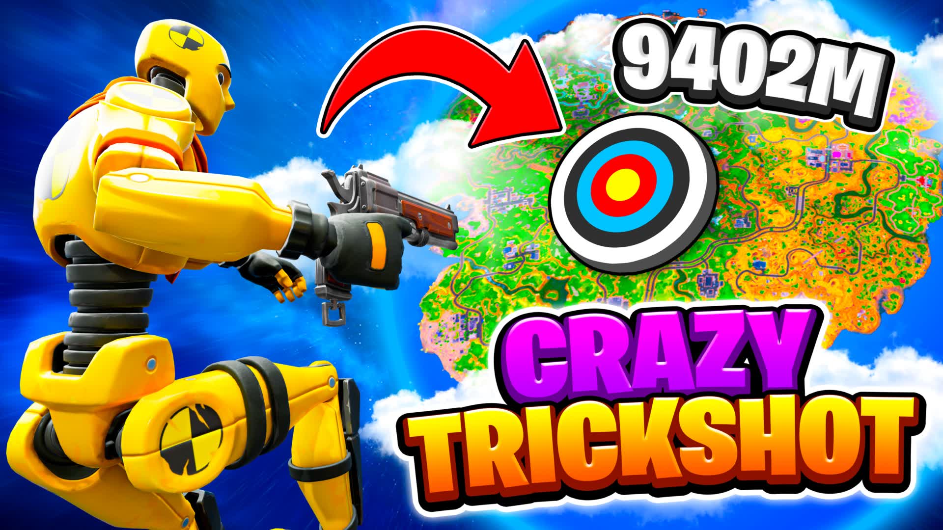 CRAZY TRICKSHOT PARKOUR 400+🎯سنايبر