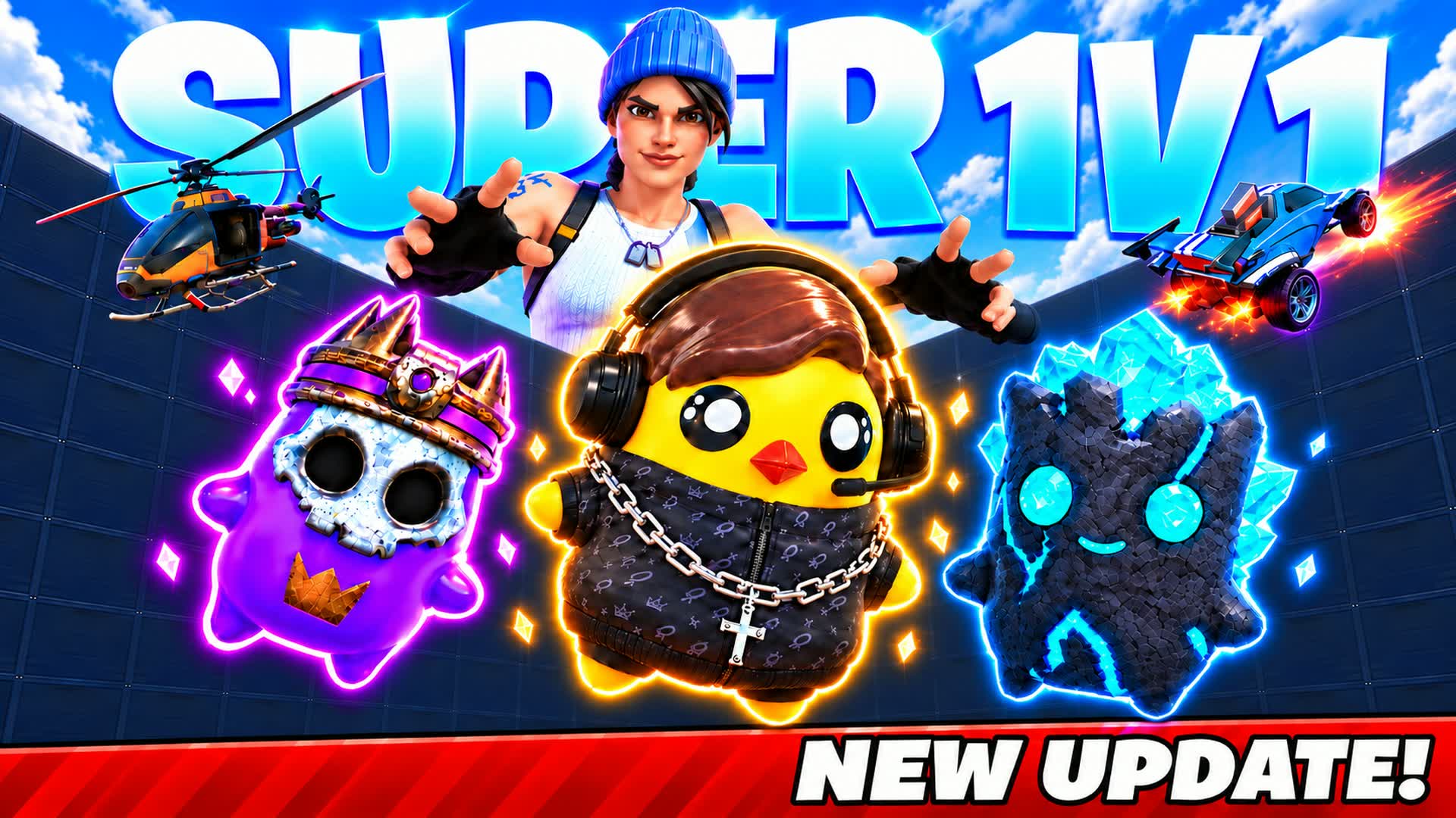 SUPER 1V1 - JELTY - FREE FOR ALL