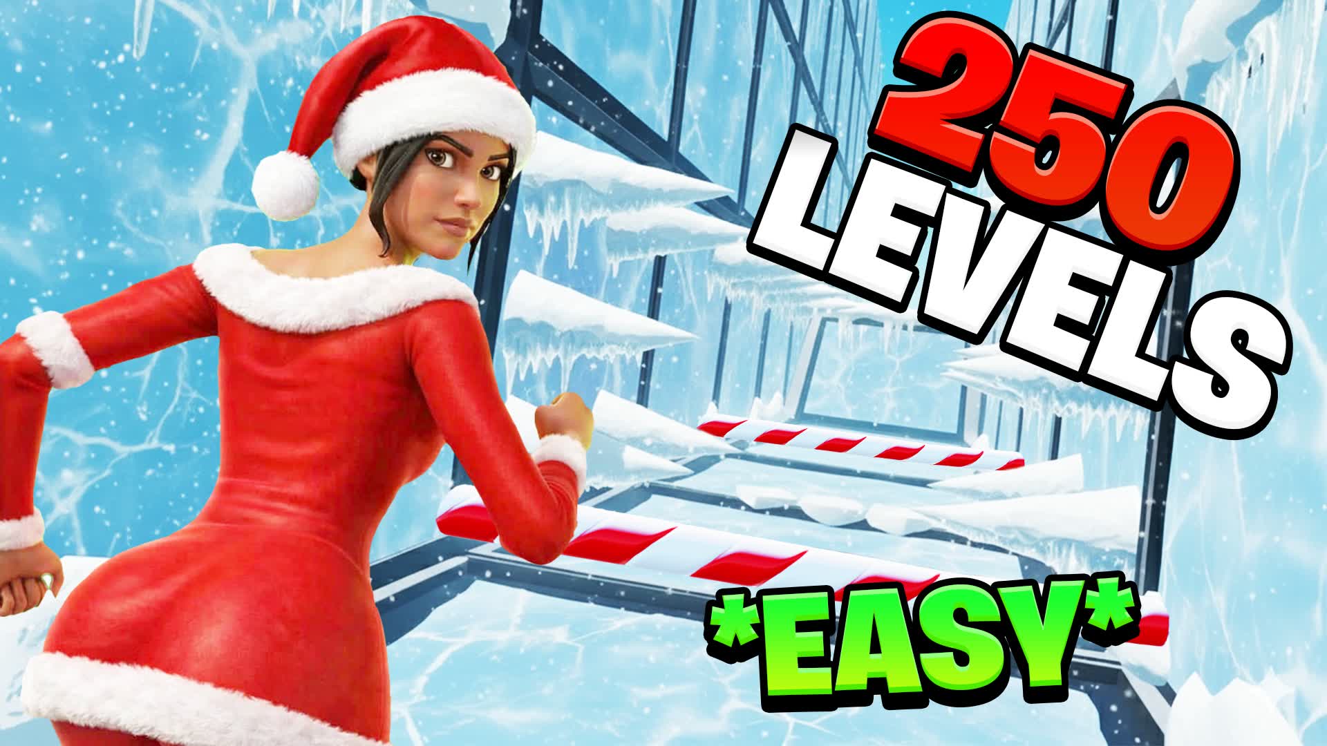 WINTER 250 LEVEL PARKOUR! 🎅