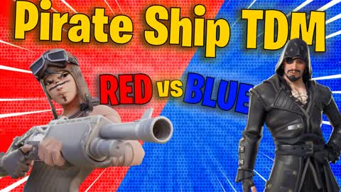 Pirate Ship TDM - Red vs Blue