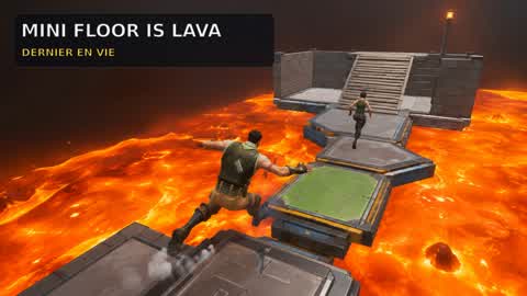 MINI FLOOR IS LAVA