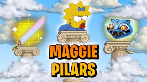 SIMPSONS PILLARS - MAGGIE 😡💢 8402-2068-5986 by aspad - Fortnite