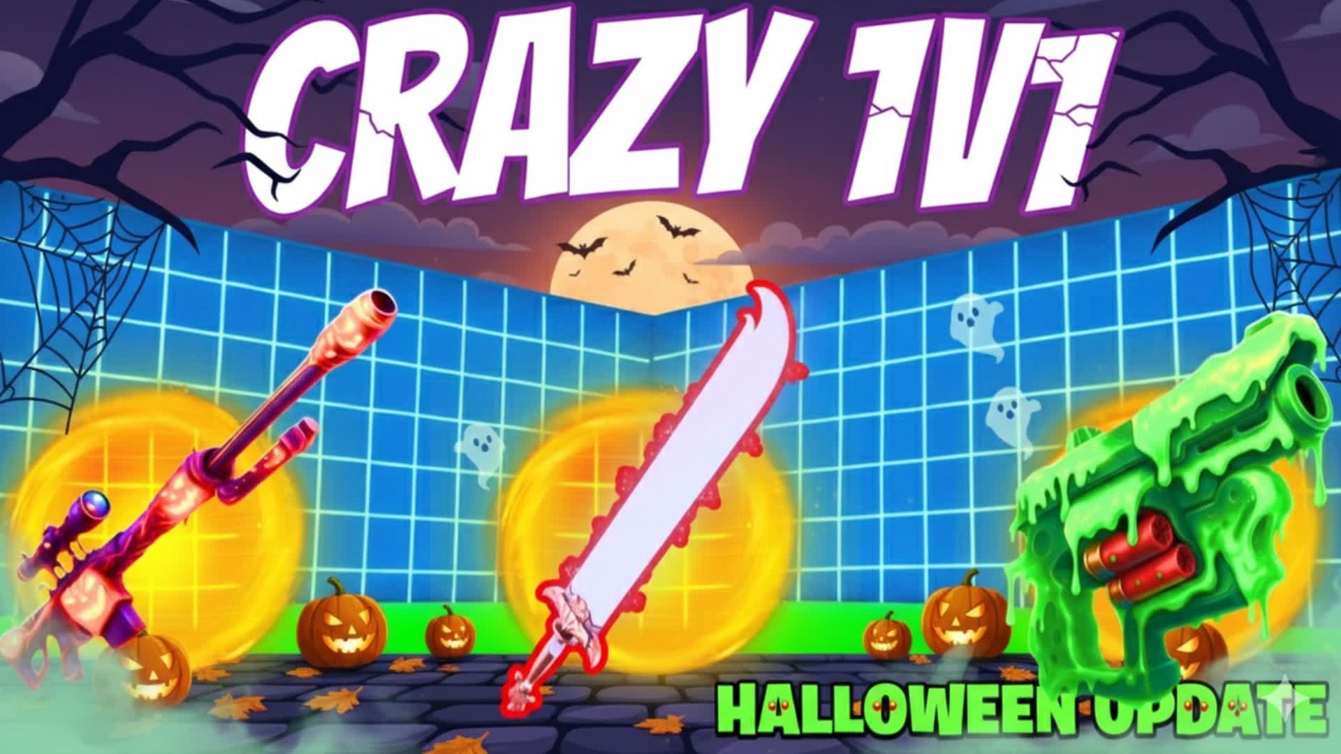 KPOP CRAZY 1V1 FFA - ALL GUNS HALLOWEEN