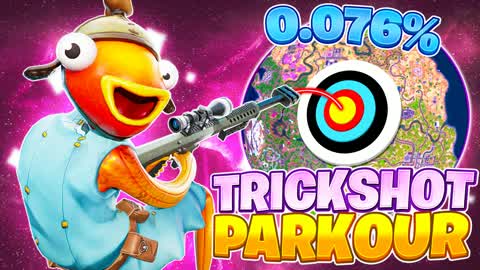 ⭐SUPER TRICKSHOT PARKOUR🎯 [130+ LEVELS]