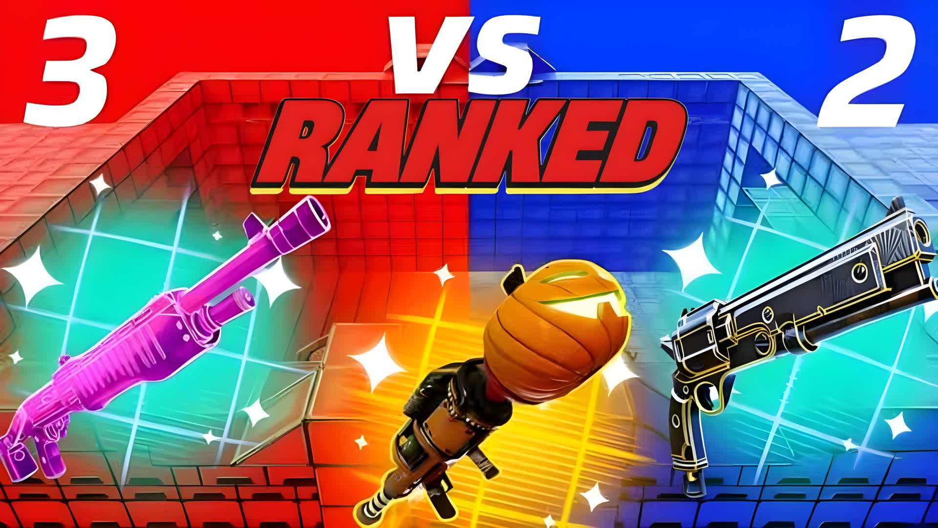 RED VS BLUE 3V2 [RANKED]