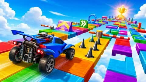 🚗 CAR PARKOUR 🌈