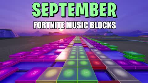 September Music Blocks Cover
