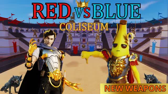 RED VS BLUE- COLISEUM-ALL WEAPONS
