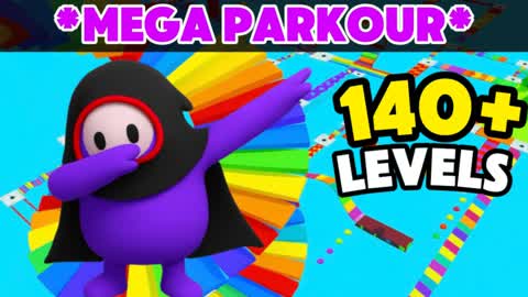🎃MEGA PARKOUR 140+ LEVEL OBBY🎃