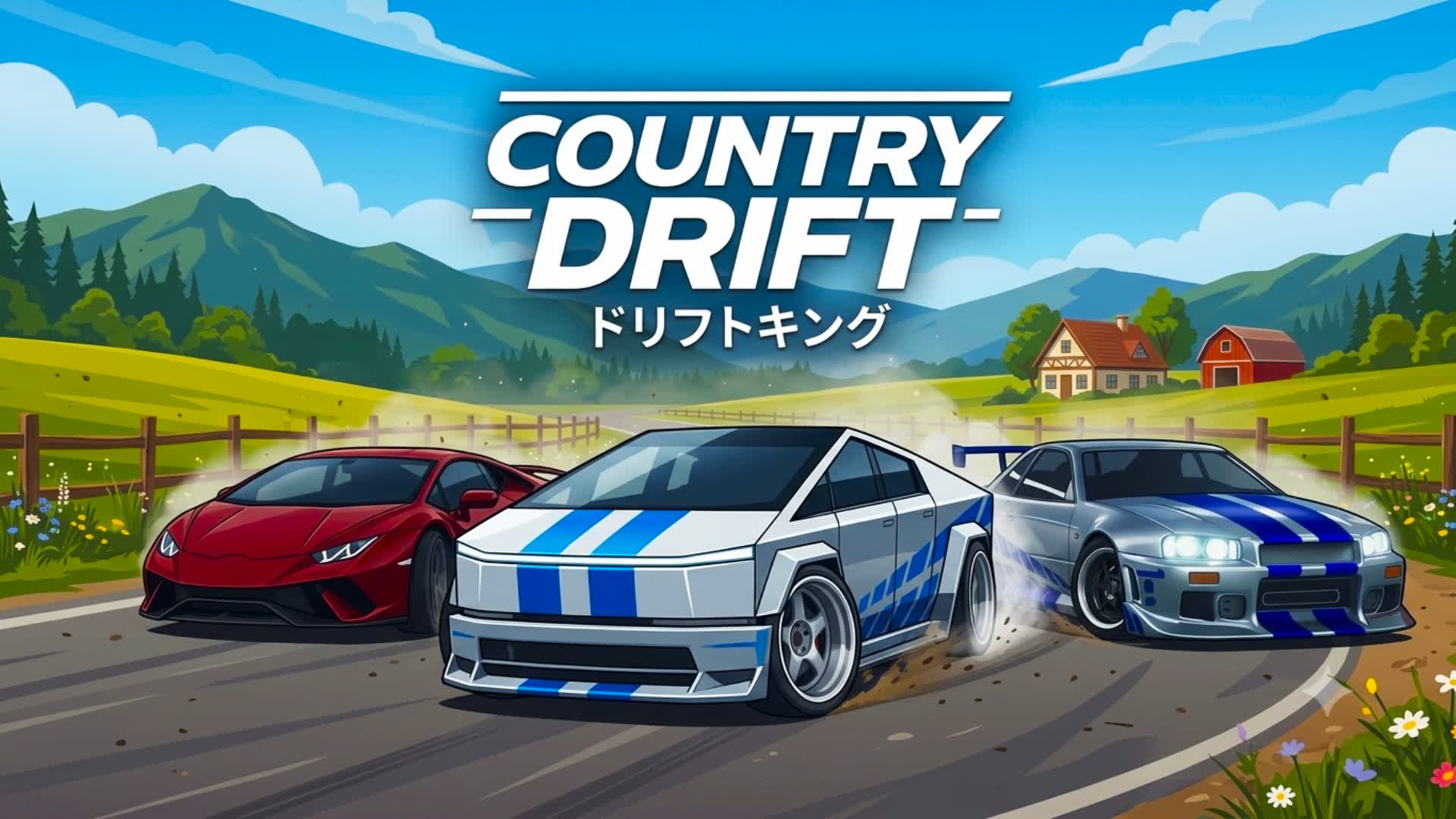 COUNTRY DRIFT - OPEN WORLD ドリフト