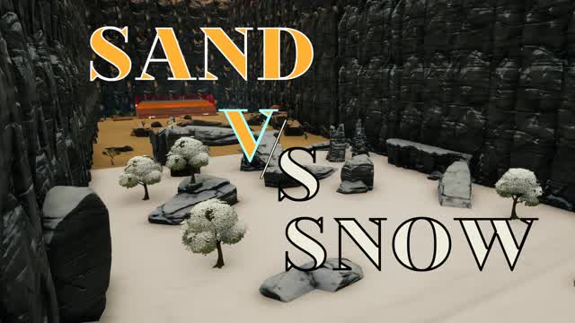 🏜️ Sand VS Snow ❄ (Team Deathmatch)