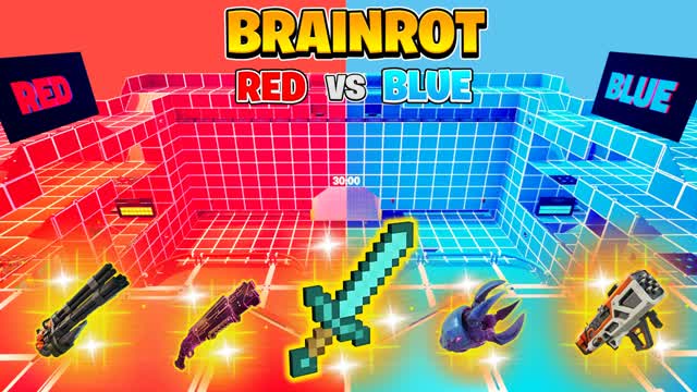 SUPER MEGA BRAINROT 🔴RED VS BLUE🔵