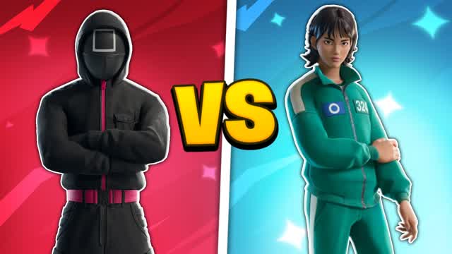 SQUID RED VS BLUE đŽđ” MEGA!