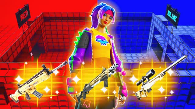 ULTIMATE COOL RED VS BLUE🔵🔴 2070-9540-0188 by gazzawazza - Fortnite