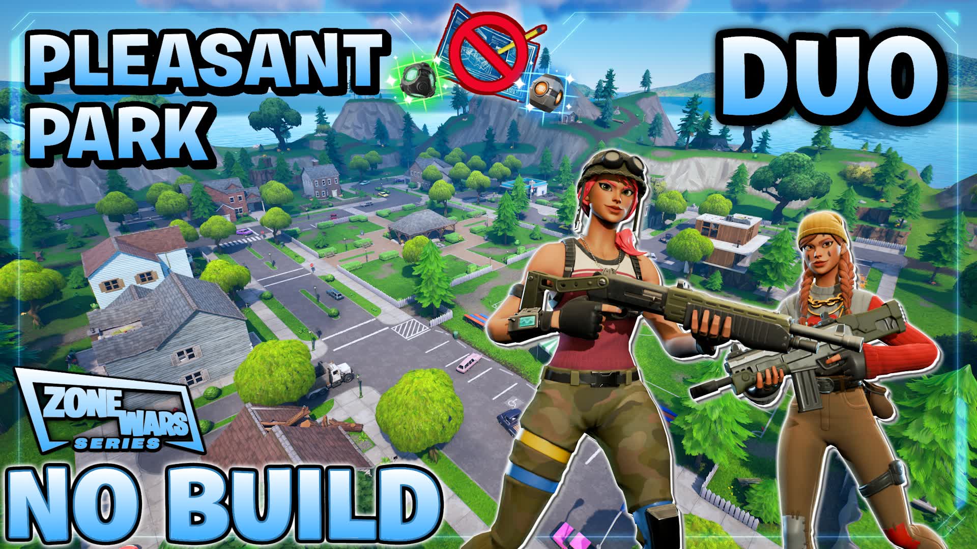 (Duos) Pleasant Park Zero Build ZoneWars