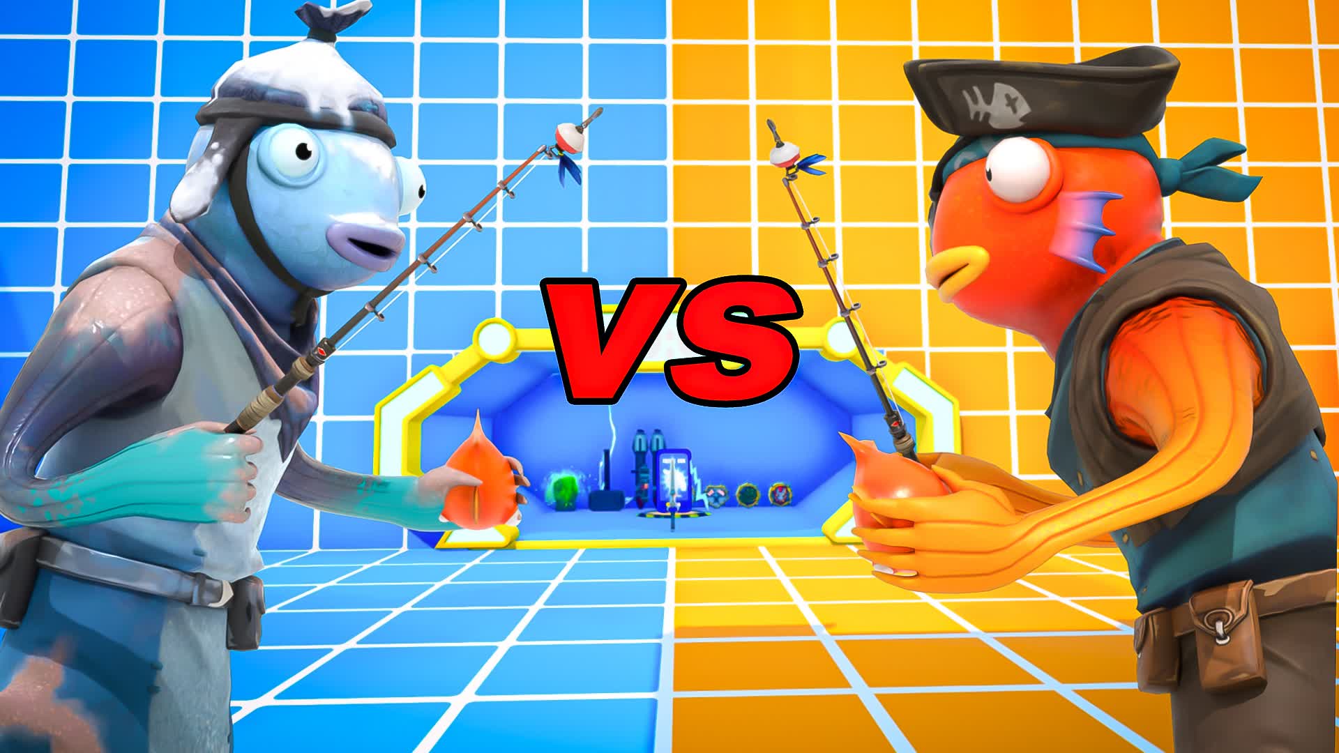 FROZEN VS PIRATE FISHSTICK 🥶🦜
