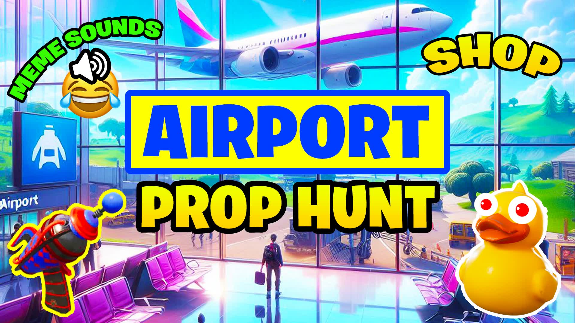 AIRPORT PROP HUNT ✈️