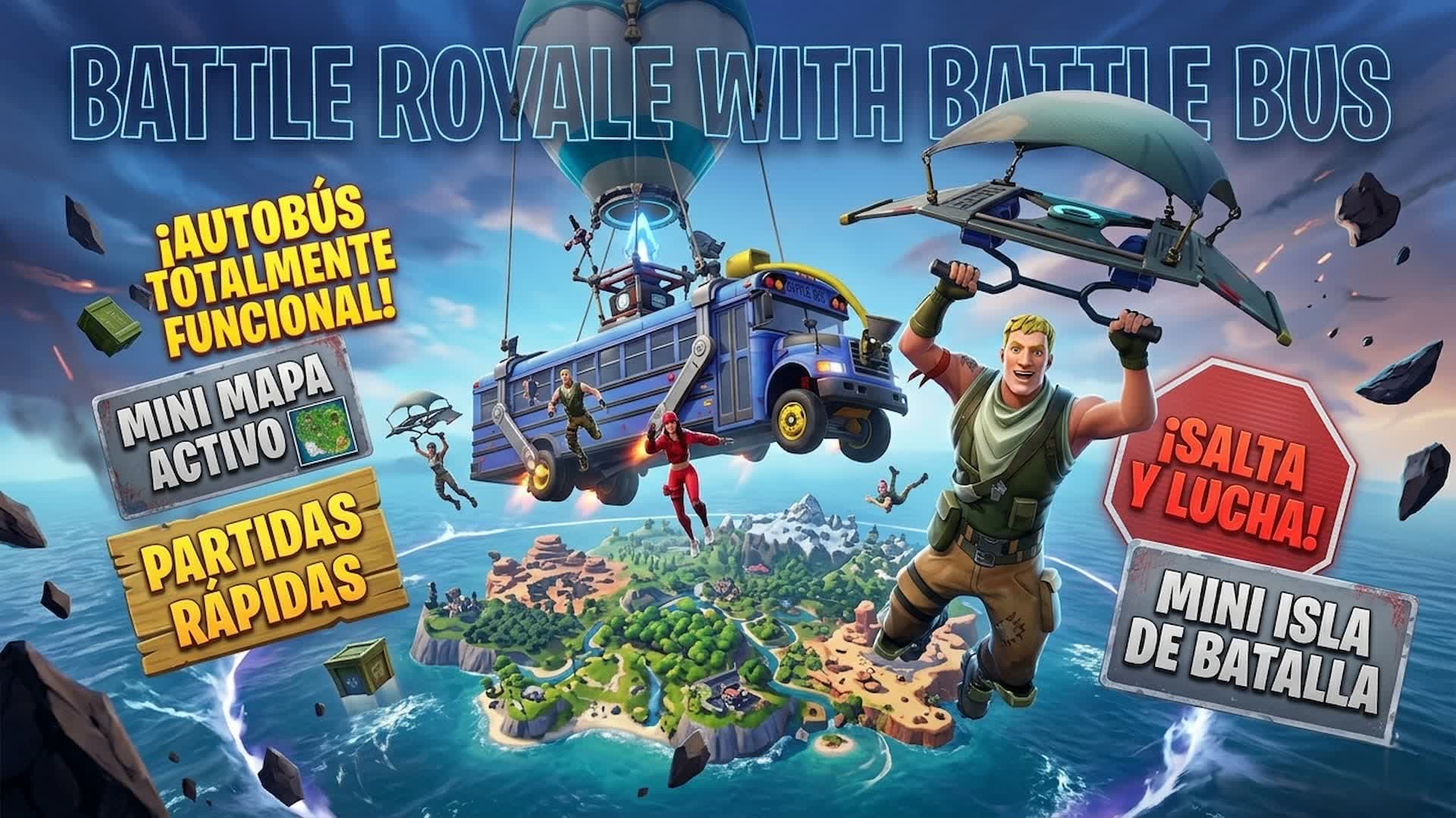 BETA - BATTLE ROYALE WHIT BATTLE BUS