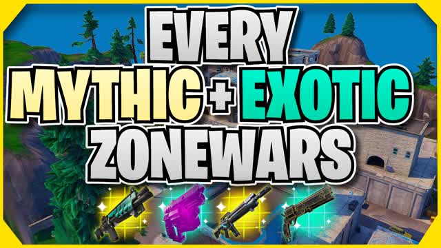 🌟 Every Mythic & Exotic Zonewars 🎯