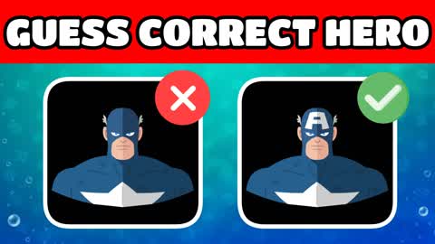 Guess The Correct Hero 🦸