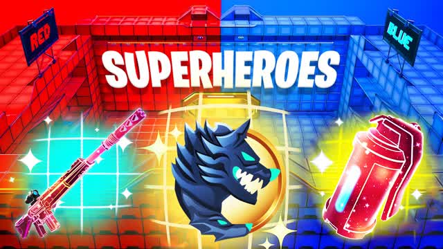 SUPERPOWER RED VS BLUE 🔴🔷||🔫 ALL GUNS