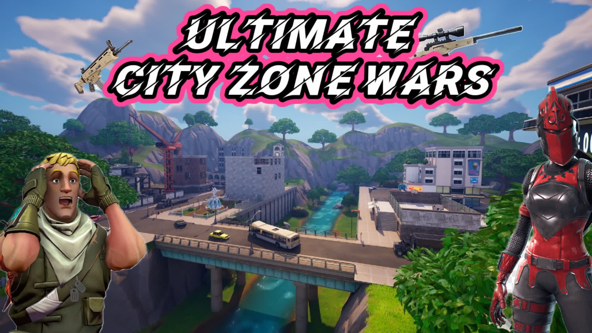The city Zone Wars