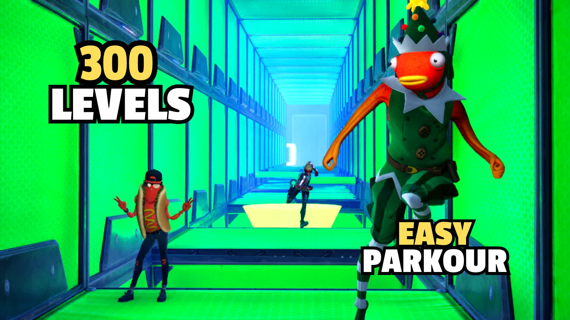 🌈Default Easy Parkour 300🌈
