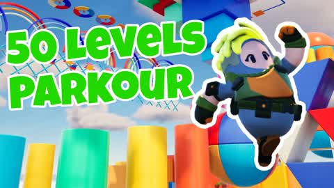 Fall Guys 1st 50 Levels Parkour