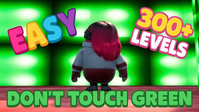 Don't Touch Green:Fall Guys Parkour 300+
