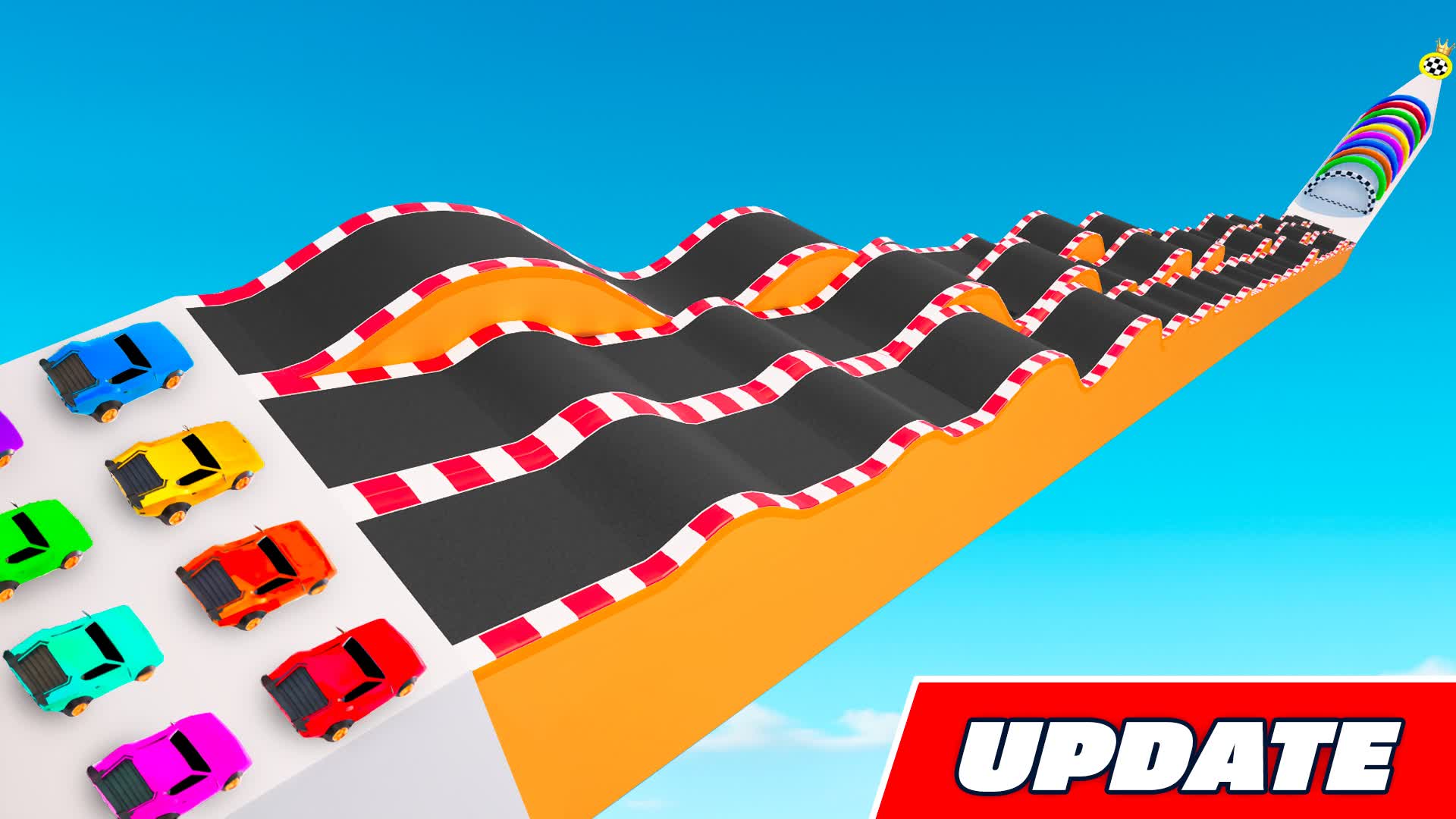 MEGA CRAZY CARS RAMP