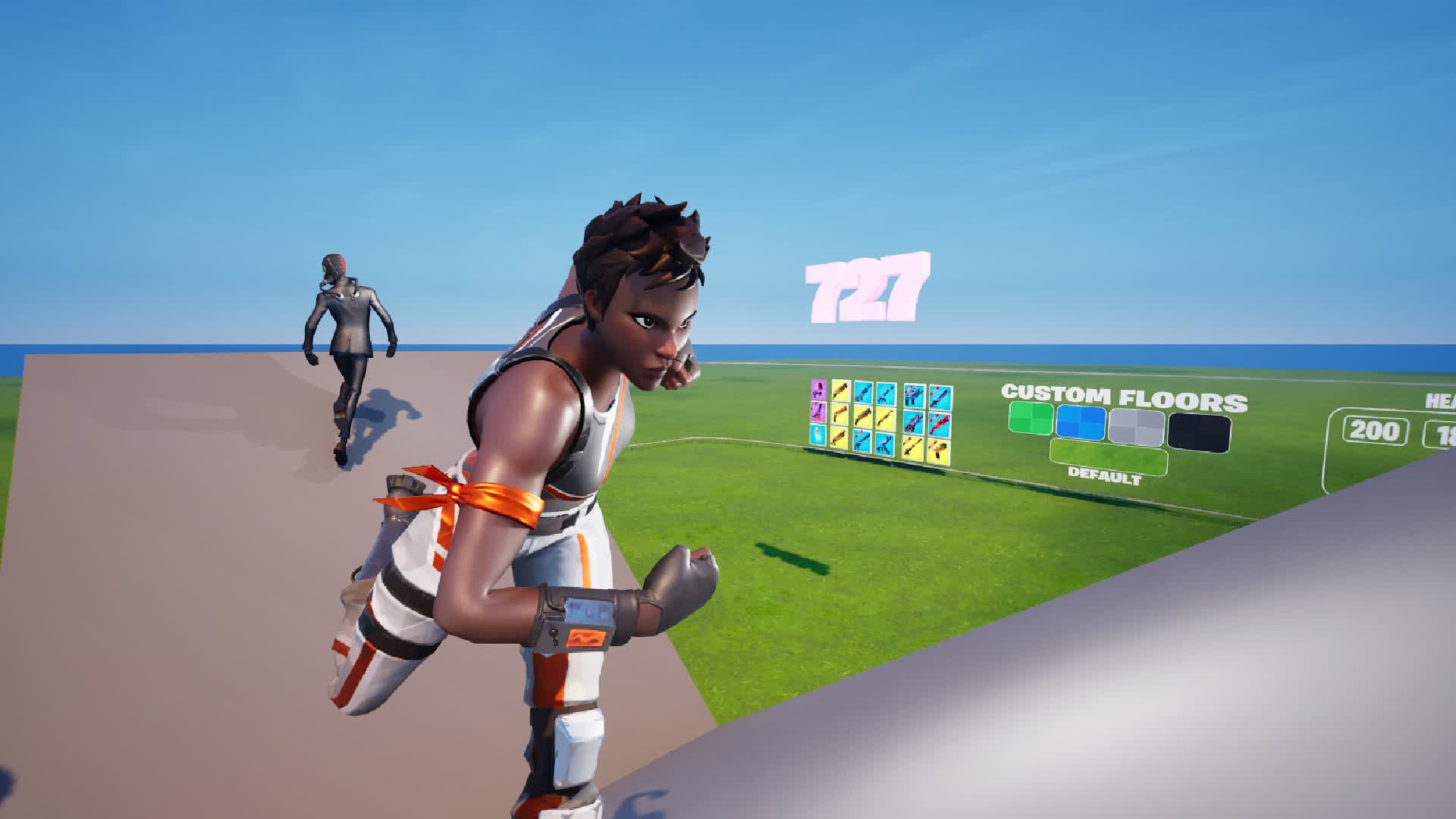 (200 PUMPS) !1V1 BUILD FIGHT 727