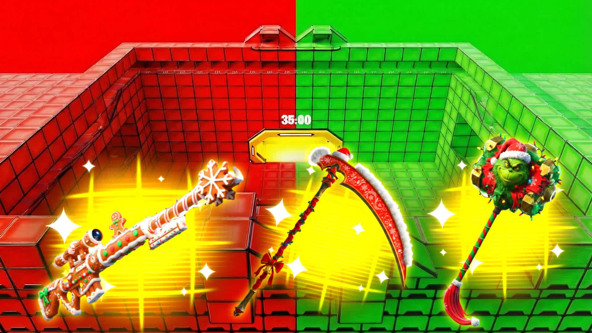 WINTER RED VS GREEN 🎅🏻🎄