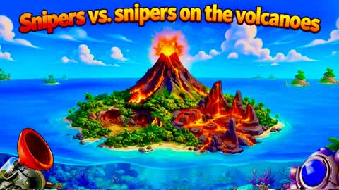 Snipers vs Snipers on the volcanoes