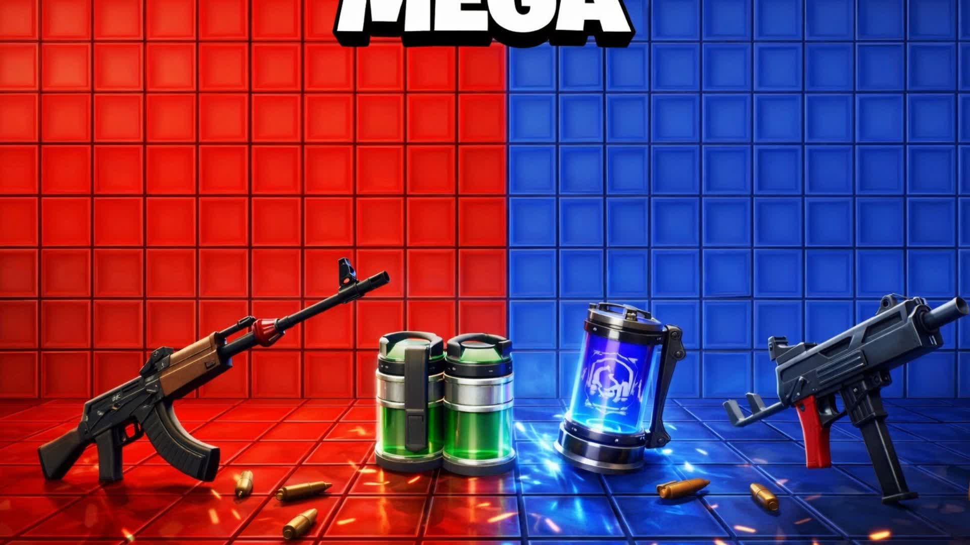 レッド対ブルーメガメガ