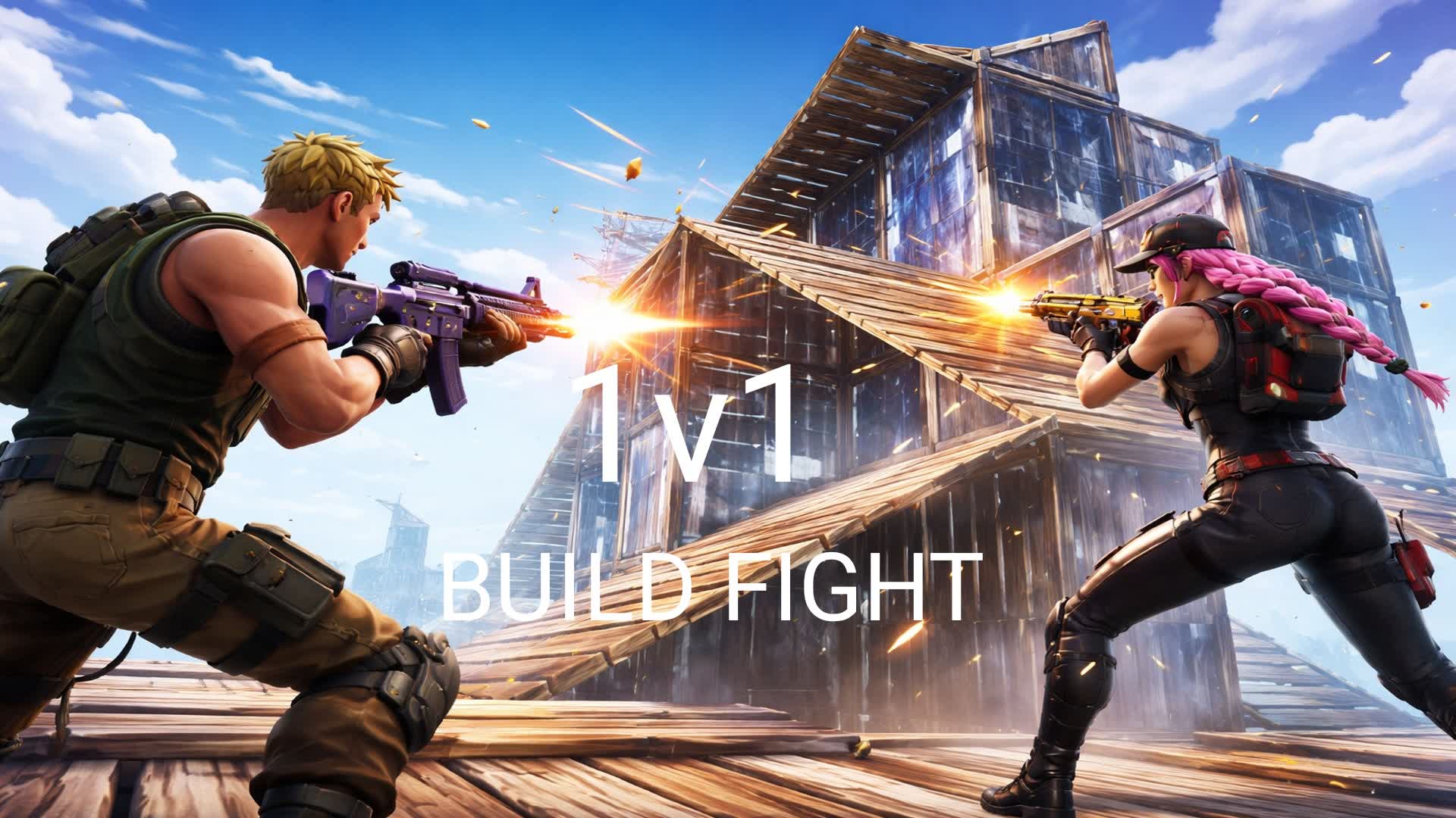 Flamingo Build Fight