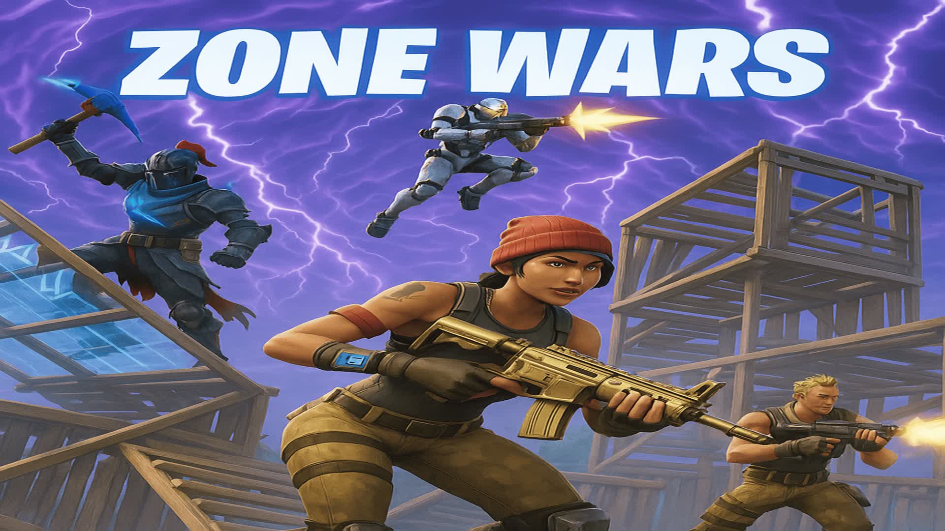 SOLO ZONE WARS (26 players)