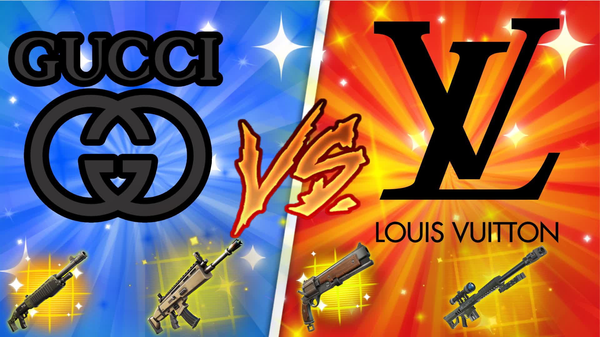 GUCCI VS LOUIS 🔵🔴