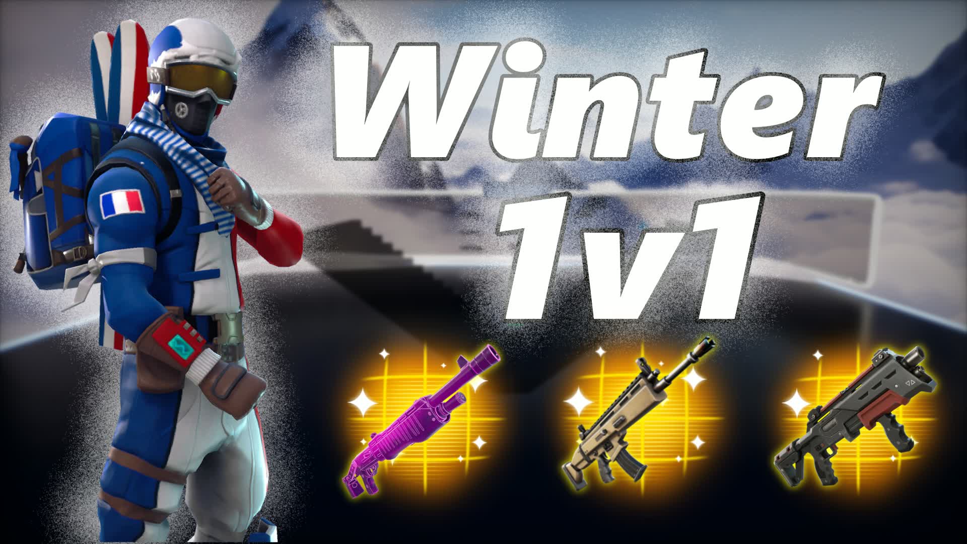 1V1 ❄️ ウィンター ❄️ ビルドファイト 🗻☃️