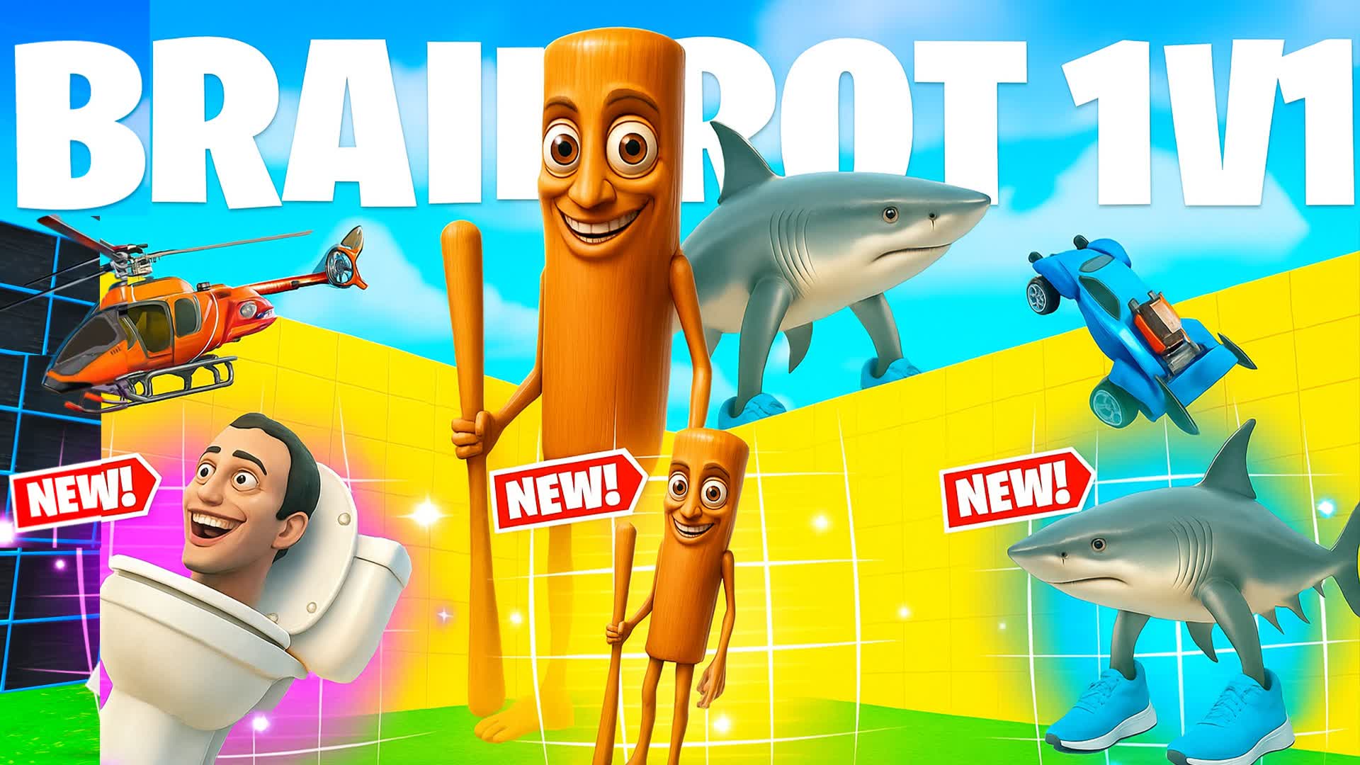 BRAINROT 1V1 FFA - ALL GUNS كل الاسلحة