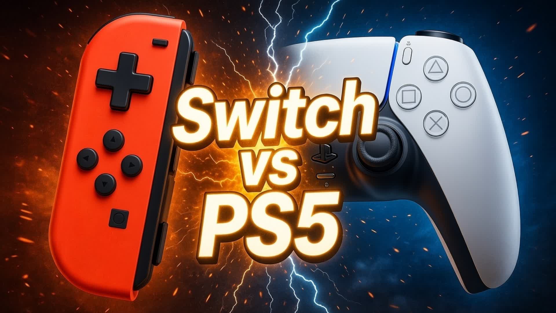 🔴 DUALSENSE PS5 VS JOYCON SWITCH 🔵