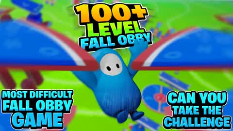 100+ FALL GUYS OBBY 🚀