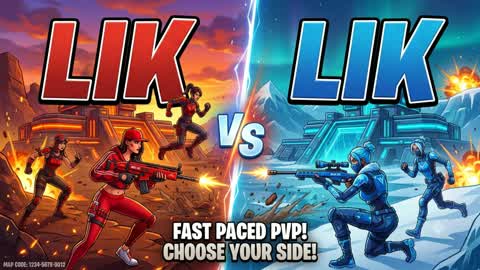 🔴RED LIK VS BLUE LIK🔵