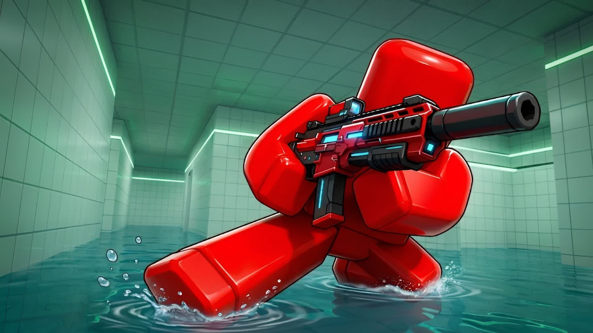 RED VS BLUE 🔴🔵 BRAINROTS & WEAPONS 🎯