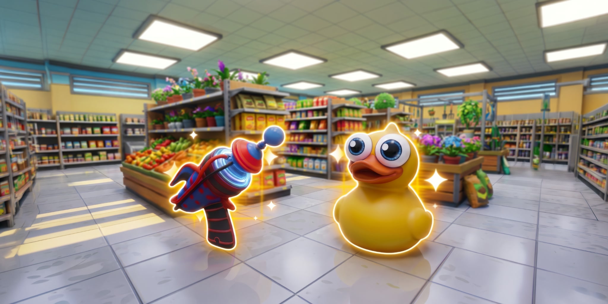 Supermarket Prop Hunt 🛒 Mall