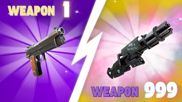 🌟CRAZY CHAOS GUN GAME🔫WITH BOTS🎯