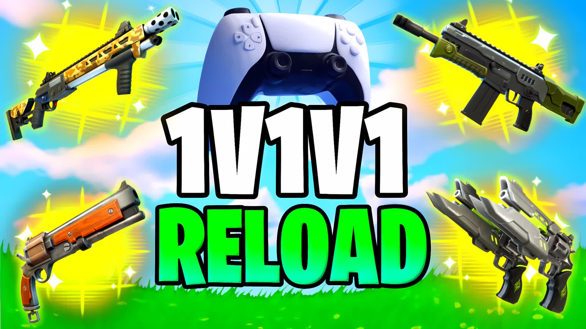 1V1V1 RELOAD 🏆REALISTICS FREE FOR ALL🔫