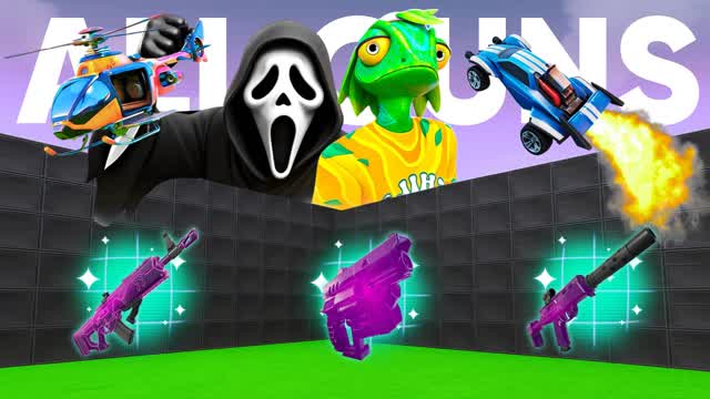 MEGA ALL GUNS & VEHICLES 1V1